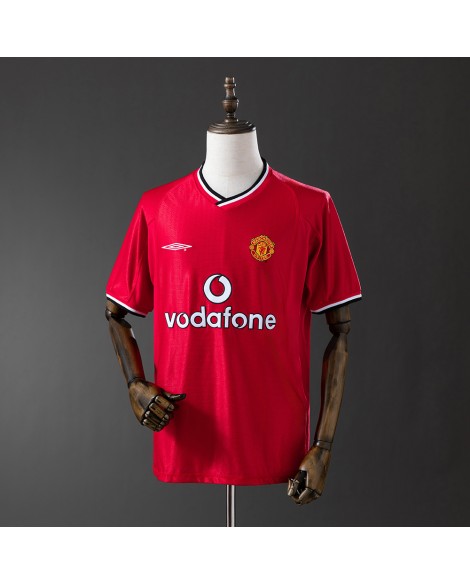 Maillot vintage domicile Manchester United 2000/2001
