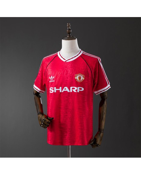 Maillot vintage domicile Manchester United 1990/1992