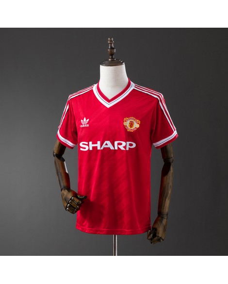 Maillot vintage domicile Manchester United 1986/1988