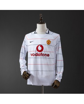 Maillot vintage manches longues extérieur Manchester United 2003/2005