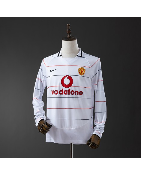 Maillot vintage manches longues extérieur Manchester United 2003/2005