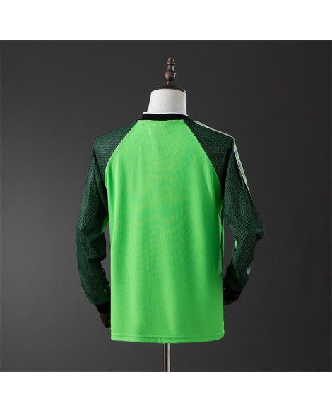 Maillot vintage gardien Manchester United 1998/1999 – vert manches longues