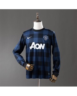 Maillot rétro Manchester United 13/14 noir manches longues