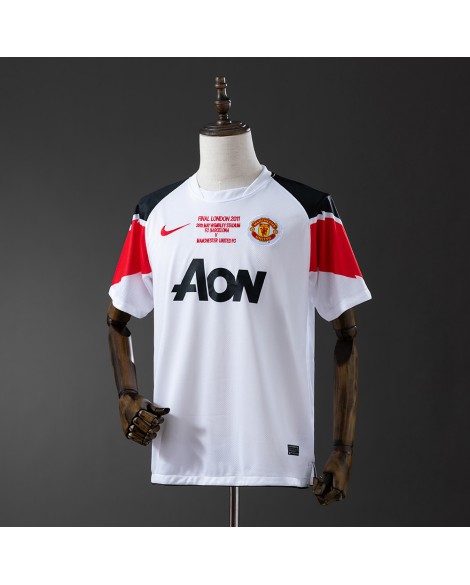 Maillot extérieur rétro Manchester United Ligue des champions 2010/11