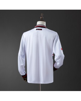 Maillot rétro extérieur Manchester United 1998/99 manches longues