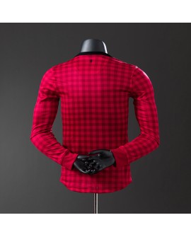 Maillot rétro domicile manches longues Manchester United 12/13 - Player
