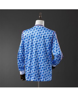 Maillot vintage manches longues extérieur Manchester United 1990/1992