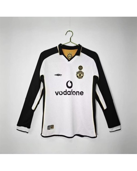 Maillot rétro centenaire manches longues Manchester United 01/02