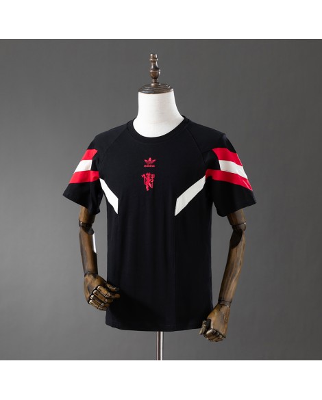 T-shirt rétro noir Manchester United saison 25/26