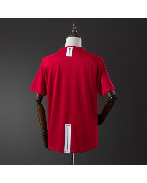 Maillot rétro domicile Manchester United 07/08 Ligue des champions