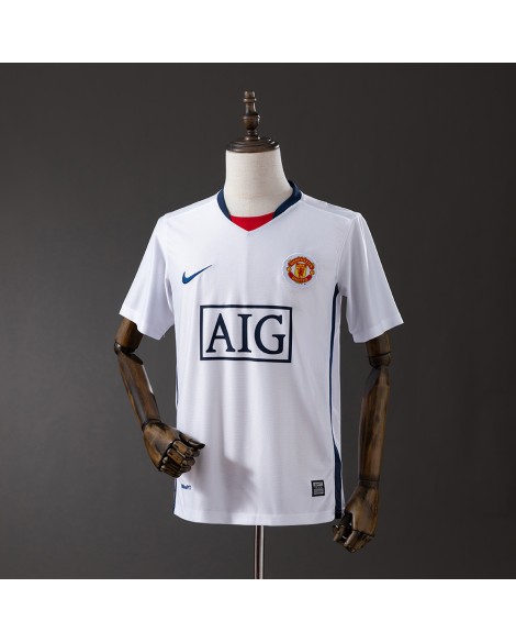 Maillot rétro extérieur Ligue des champions Manchester United 08/09
