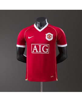 Maillot rétro domicile Manchester United 06/07 - Player