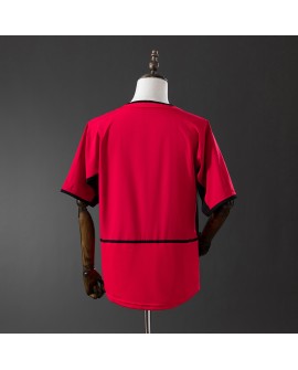 Maillot rétro domicile Manchester United 02/04