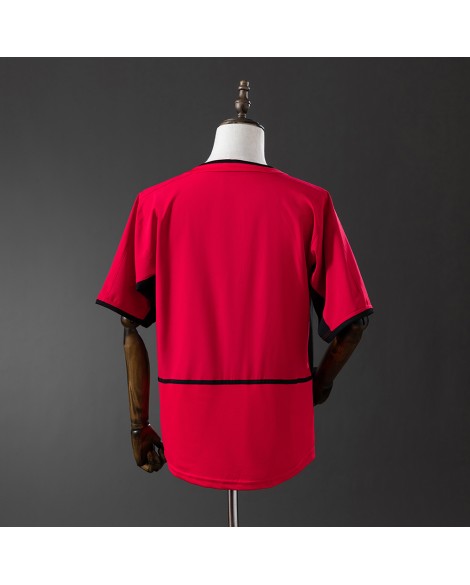Maillot rétro domicile Manchester United 02/04