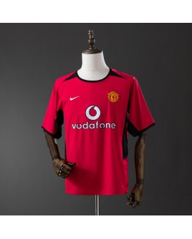 Maillot rétro domicile Manchester United 02/04