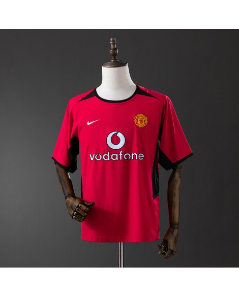 Maillot rétro domicile Manchester United 02/04