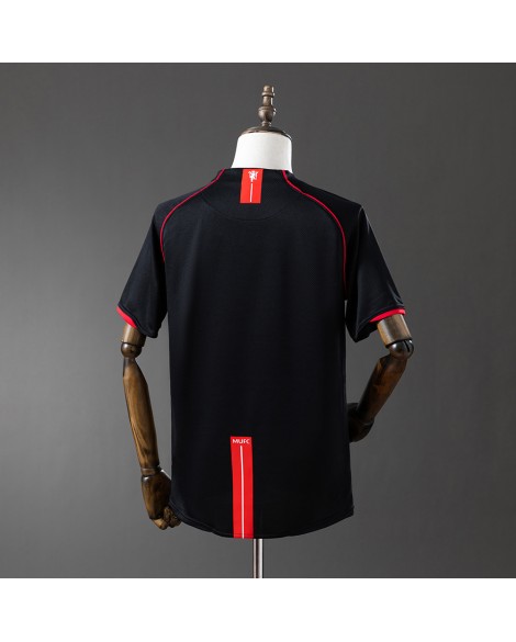 Maillot rétro noir Manchester United 07/08