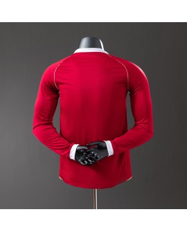 Maillot rétro domicile manches longues Manchester United 06/07 - Player
