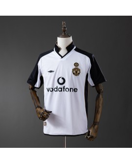 Maillot rétro centenaire Manchester United saison 01/02