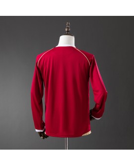 Maillot rétro domicile manches longues Manchester United 06/07