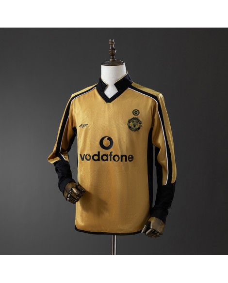 Maillot rétro centenaire manches longues Manchester United 01/02