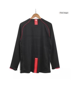 Maillot extérieur rétro Manchester United 2007/08 - Manches longues