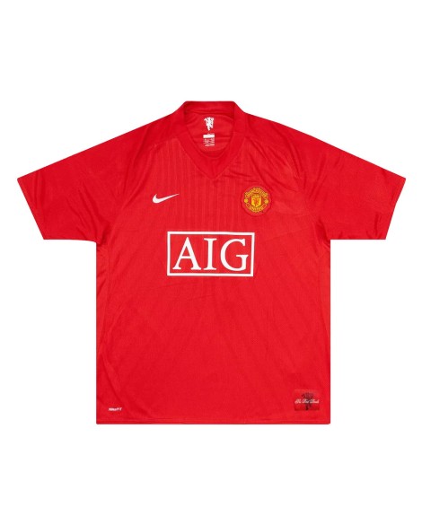 Maillot Manchester United Domicile Rétro 2007/08