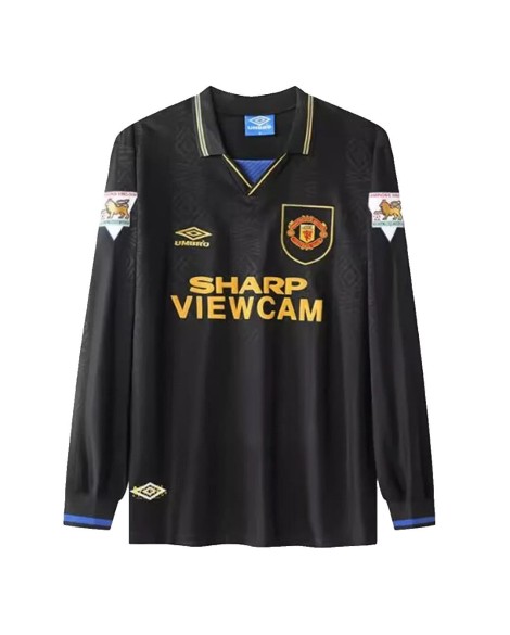 Maillot Manchester United 93/95 Extérieur Rétro - Manches Longues