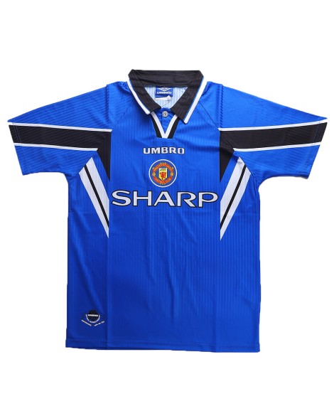 Manchester United Troisième Maillot Extérieur Rétro 1996/97