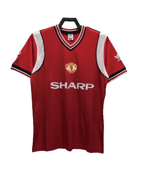 Maillot de football rétro 1985 Manchester United domicile Maillot de football rétro 1985 Manchester United domicile