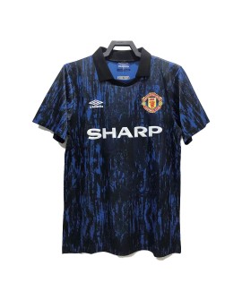 Maillot de football rétro Manchester United 1993 à l'extérieur