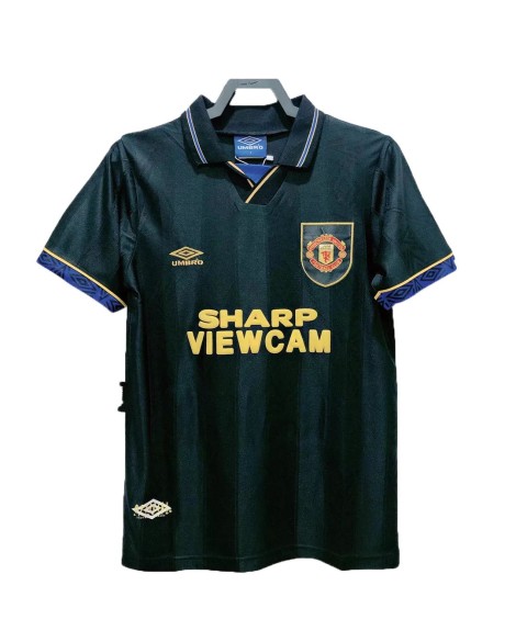 Maillot de football rétro Manchester United 1993/94 à l'extérieur Maillot de football rétro Manchester United 1993/94 à l'extérieur