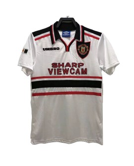 Maillot de football rétro 1998 Manchester United à l'extérieur