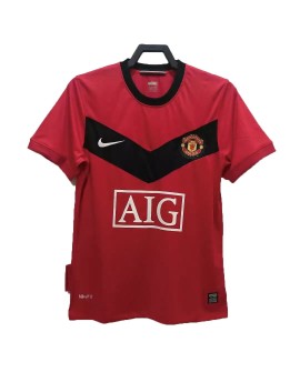 Maillot de football rétro 2010 Manchester United domicile