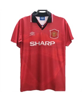 Maillot de football rétro Manchester United domicile 1994/96