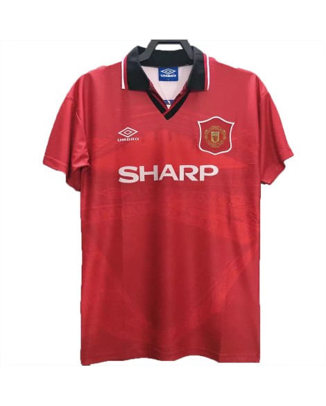 Maillot de football rétro Manchester United domicile 1994/96 Maillot de football rétro Manchester United domicile 1994/96