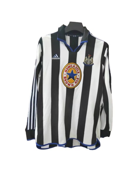 Maillot Newcastle 1999/00 Domicile Rétro - Manches Longues