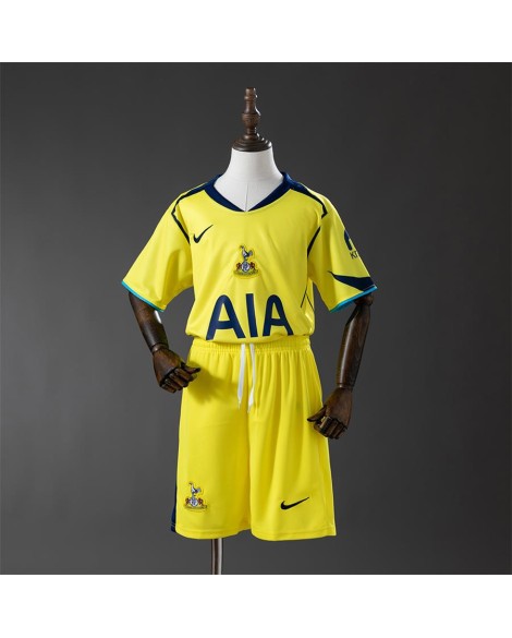 Ensemble troisième tenue extérieure de Tottenham Hotspur pour la saison 25/26 (maillot + short) - Enfant