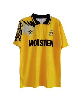 Tottenham Hotspur Maillot Extérieur Rétro 1992/94 Par - Jaune Tottenham Hotspur Maillot Extérieur Rétro 1992/94 Par - Jaune