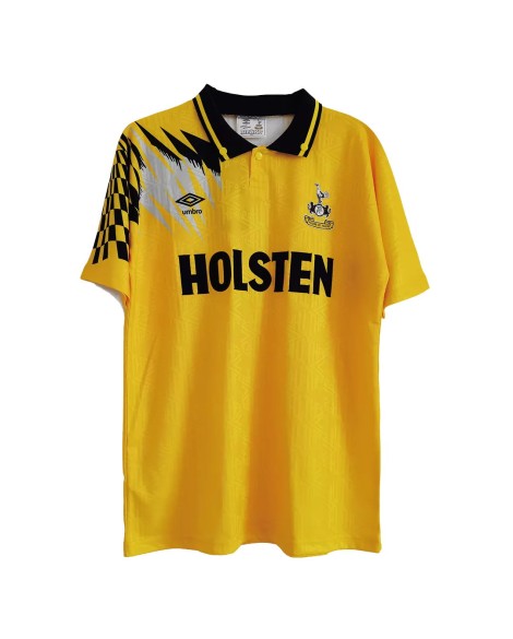 Tottenham Hotspur Maillot Extérieur Rétro 1992/94 Par - Jaune Tottenham Hotspur Maillot Extérieur Rétro 1992/94 Par - Jaune