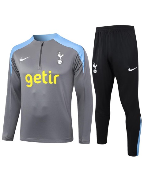 Maillot d'entraînement Tottenham Hotspur 2425-Gris foncé