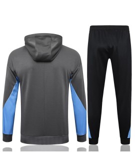 Tottenham Hotspur Veste à capuche Training Wear-2425-Gris foncé