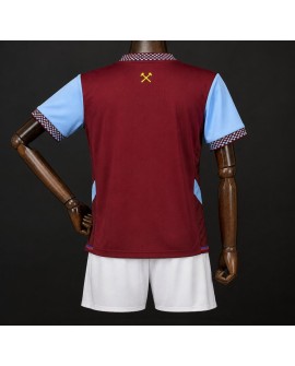 Maillot domicile de West Ham United pour la saison 2026/27（Maillot et Short） - Enfant