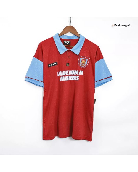 Maillot West Ham United 1995/96 rétro