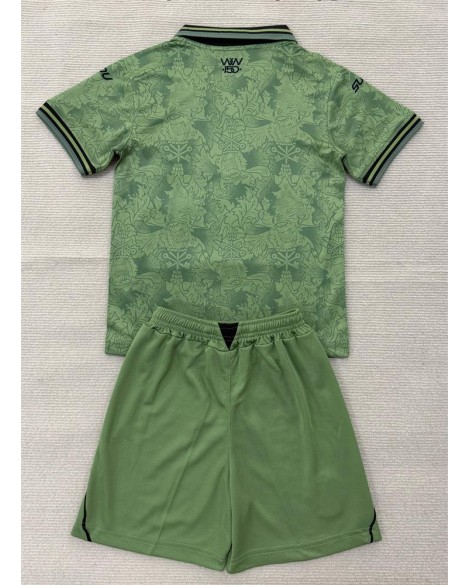 Équipement de gardien de but des Wolves 2026/27(Maillot + Short) - Enfant