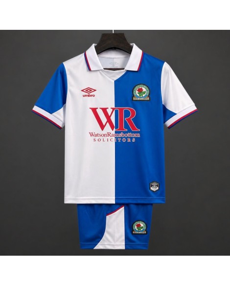 Maillot domicile des Blackburn Rovers pour la saison 2026/27（Maillot et Short ）- Enfant