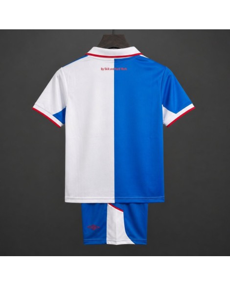 Maillot domicile des Blackburn Rovers pour la saison 2026/27（Maillot et Short ）- Enfant
