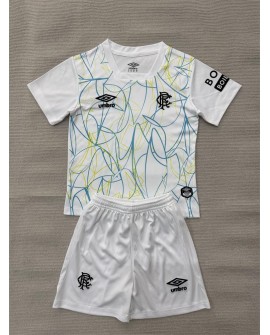 Équipement de gardien de but des Rangers 2026/27(Maillot + Short) - Enfant