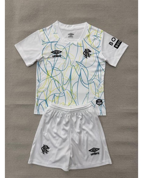 Équipement de gardien de but des Rangers 2026/27(Maillot + Short) - Enfant