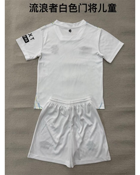 Équipement de gardien de but des Rangers 2026/27(Maillot + Short) - Enfant